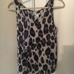 Leopard print tank top